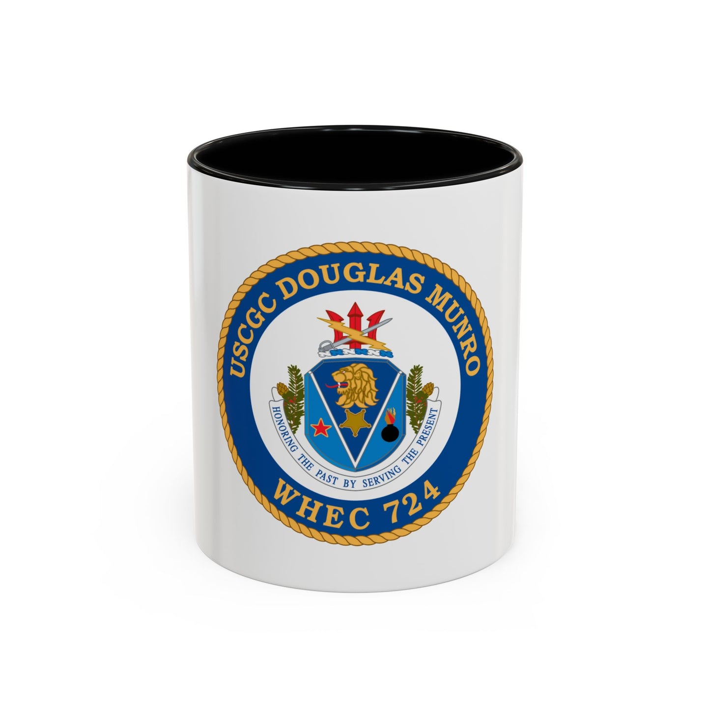 USCGC Douglas Munro (U.S. Coast Guard) Accent Coffee Mug