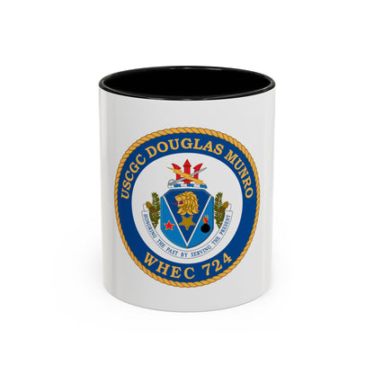 USCGC Douglas Munro (U.S. Coast Guard) Accent Coffee Mug