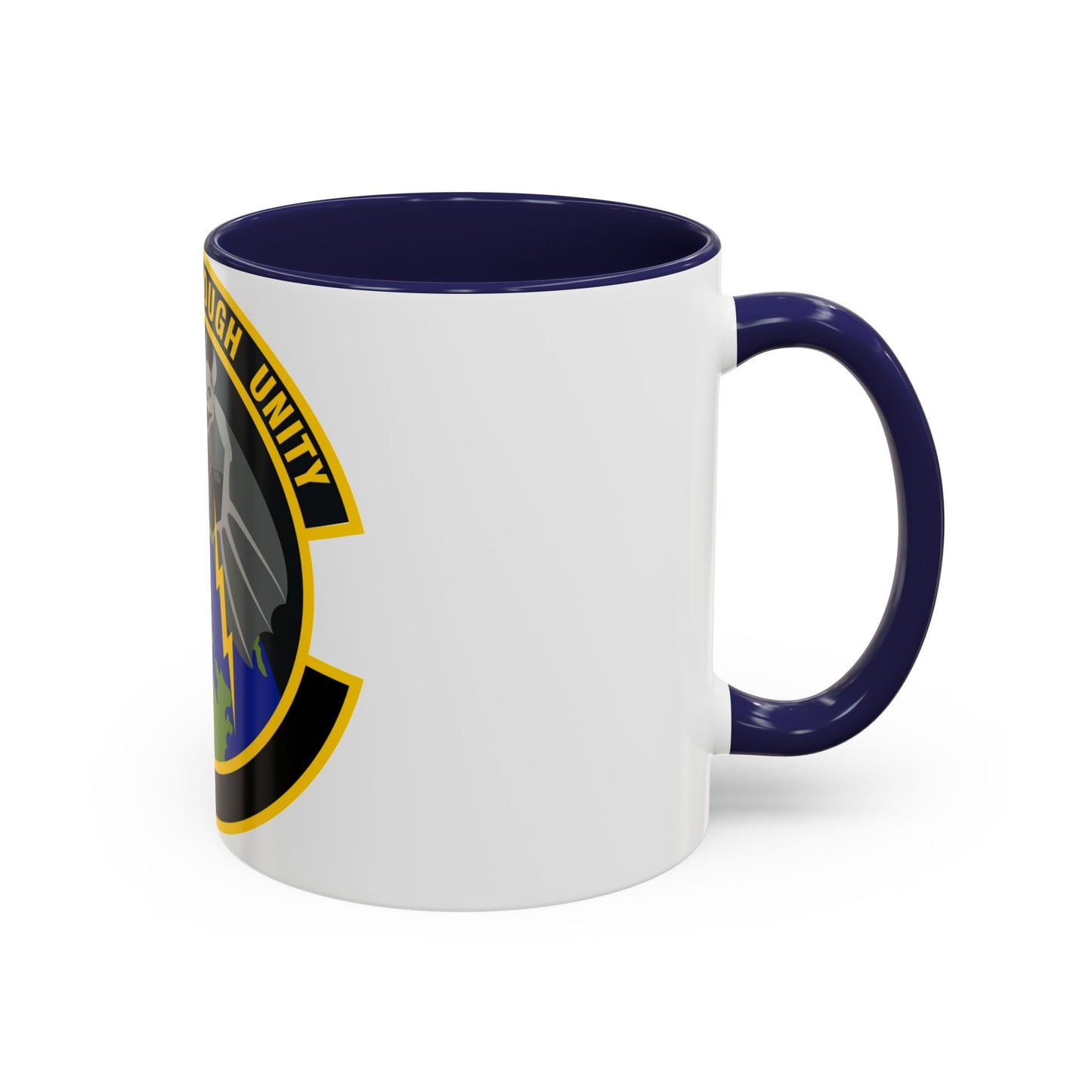 595 Operations Support Flight AFSPC (U.S. Air Force) Accent Coffee Mug