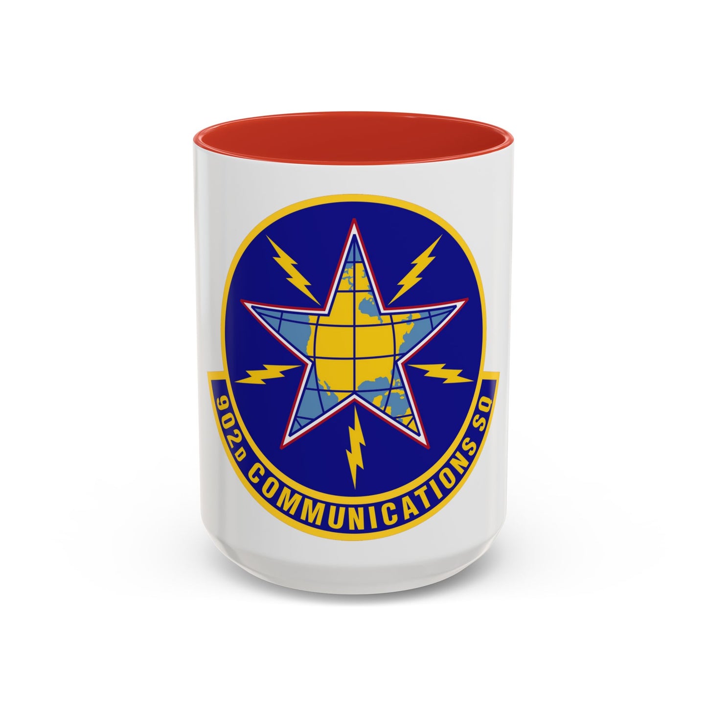 902d Communications Squadron (U.S. Air Force) Accent Coffee Mug