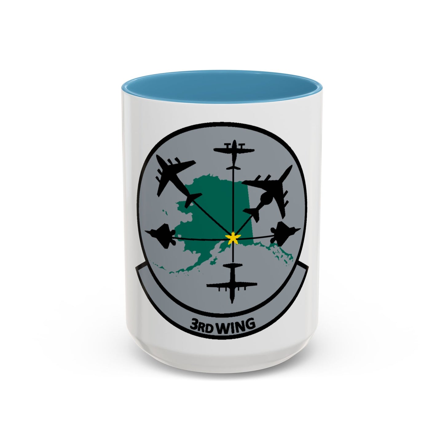 3rd Wing v2 (U.S. Air Force) Accent Coffee Mug