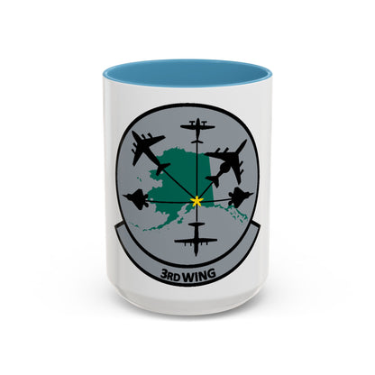 3rd Wing v2 (U.S. Air Force) Accent Coffee Mug