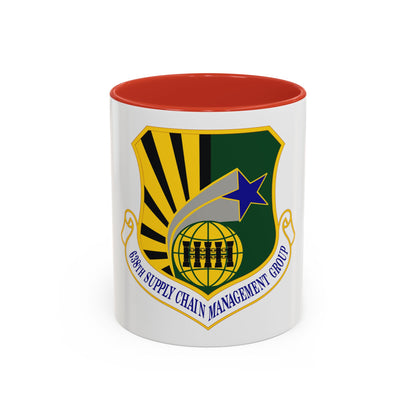 638 Supply Chain Management Group AFMC (U.S. Air Force) Accent Coffee Mug