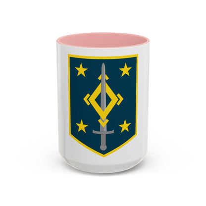 4th Maneuver Enhancement Brigade (U.S. Army) Accent Coffee Mug