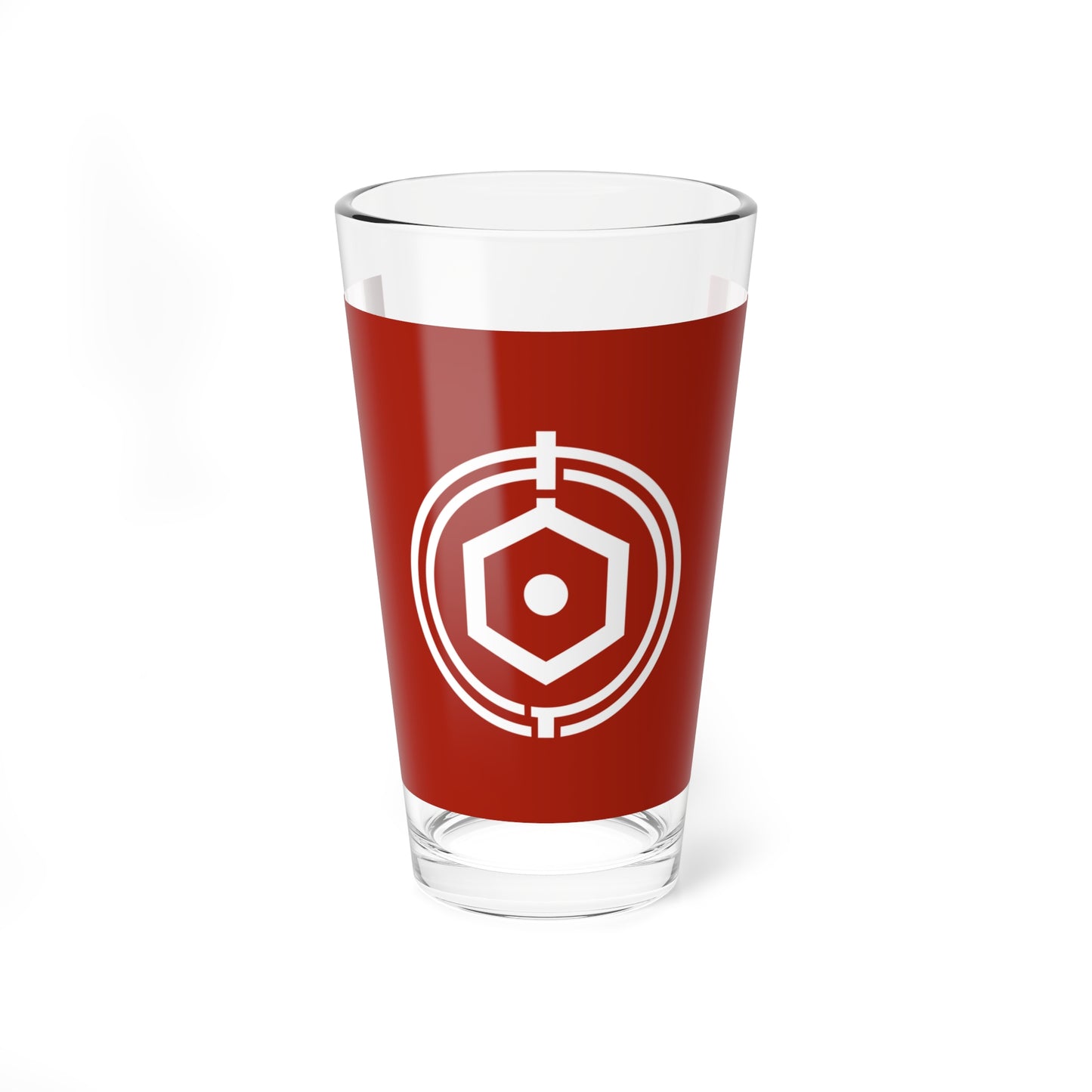 Flag of Shiraoi Hokkaido (Japan) Pint Glass 16oz