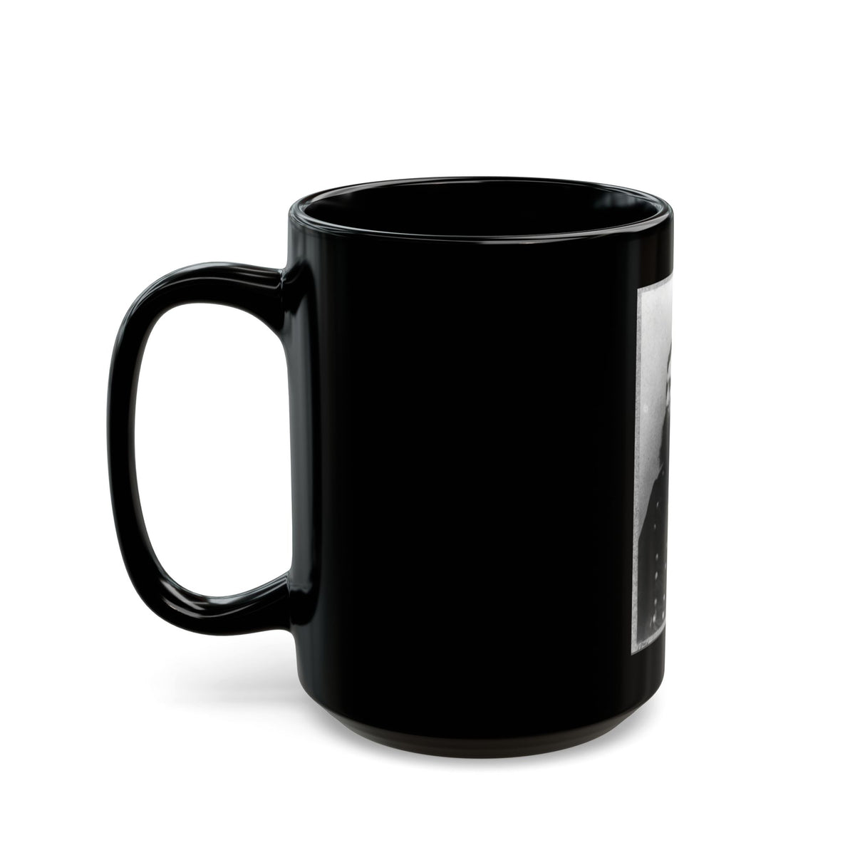 Thomas K. Smith, Half-Length Portrait, Facing Left (U.S. Civil War) Black Coffee Mug