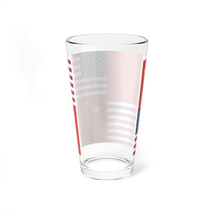 China America Flag (United States) Pint Glass 16oz