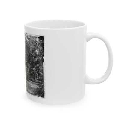 Petersburg, Va. Cottage Of Col. Nathaniel Michler, U.S. Engineers, At Bryant House (U.S. Civil War) White Coffee Mug