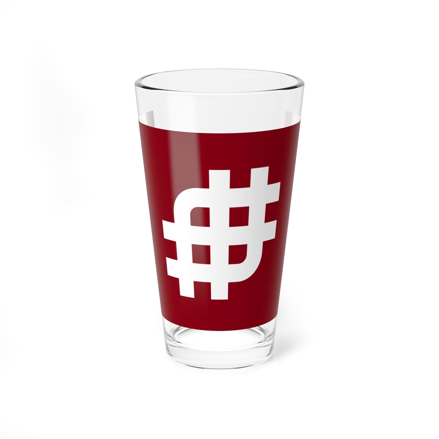 Flag of Tanashi Tokyo 1967-2001 (Japan) Pint Glass 16oz