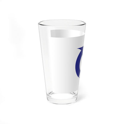 Flag of Fukagawa Hokkaido (Japan) Pint Glass 16oz