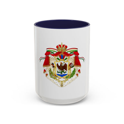 Coat of Arms of the First Mexican Empire - Accent Coffee Mug
