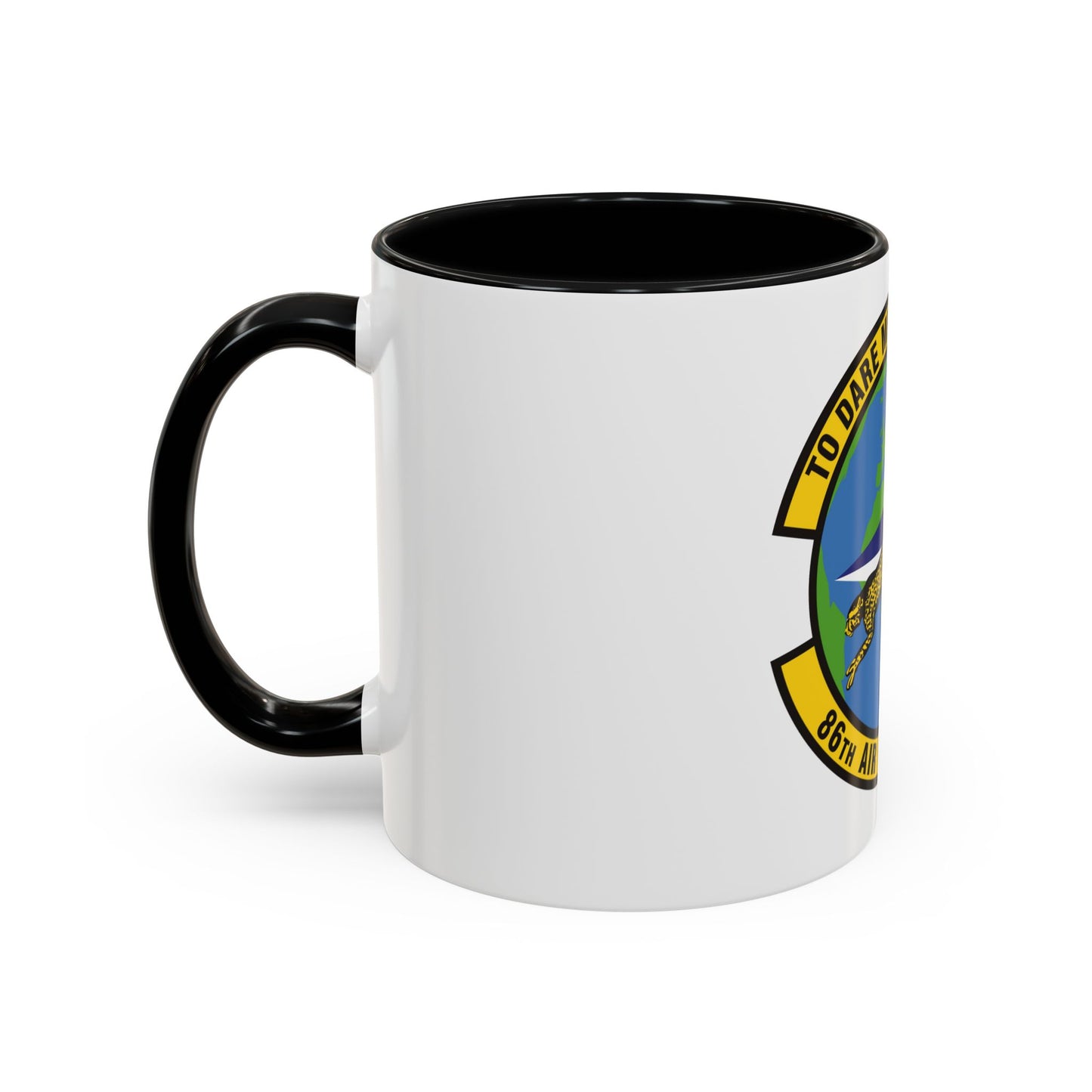 86th Air Mobility Squadron (U.S. Air Force) Accent Coffee Mug