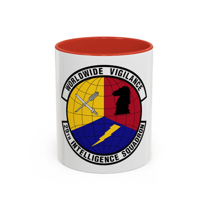29 Intelligence Squadron ACC (U.S. Air Force) Accent Coffee Mug