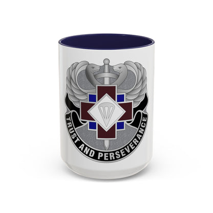 16 Hospital Center (U.S. Army) Accent Coffee Mug