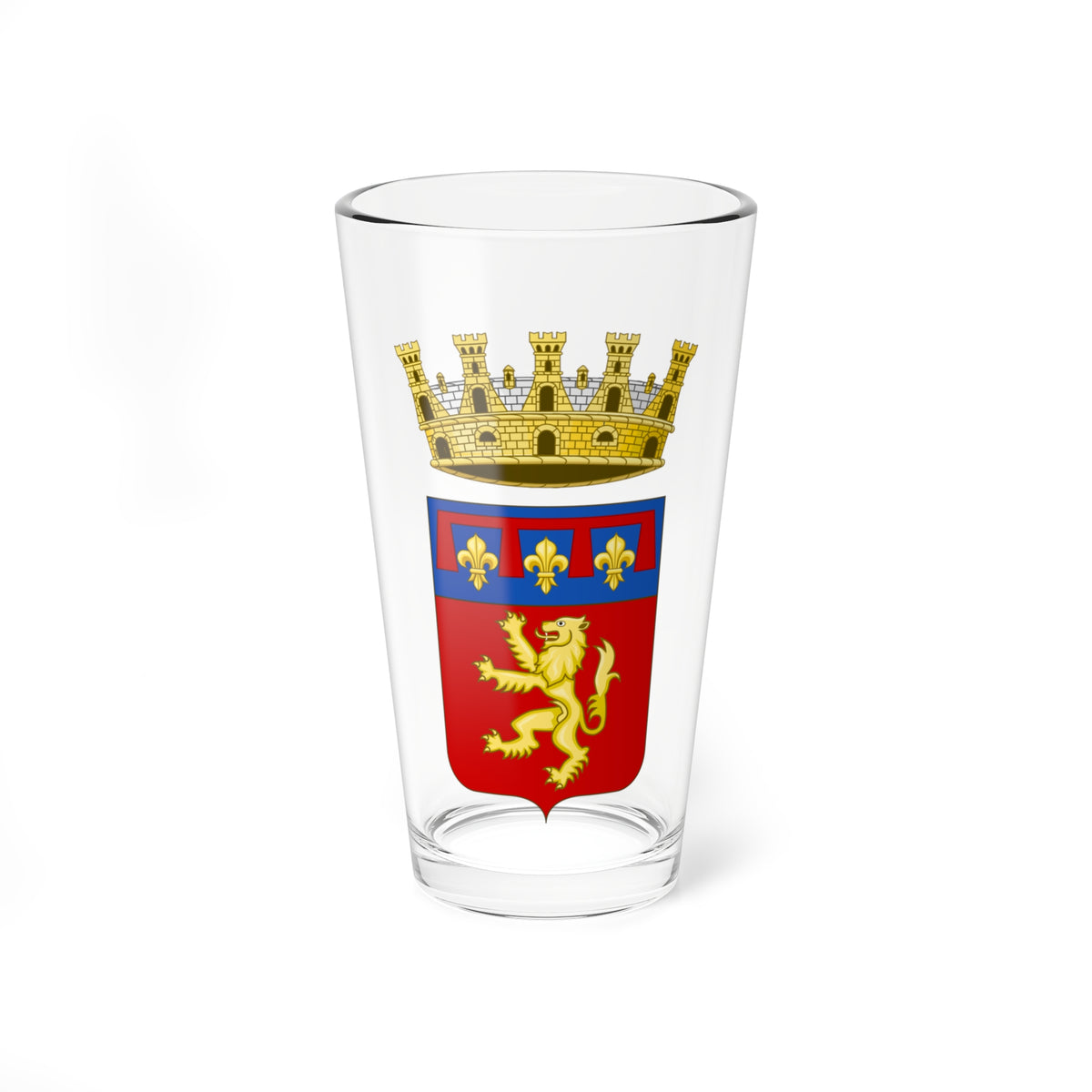 Massa Marittima-Stemma (Italy) (Coat of Arms) Pint Glass 16oz