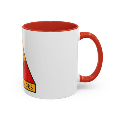 1st Armored Division (U.S. Army) Accent Coffee Mug
