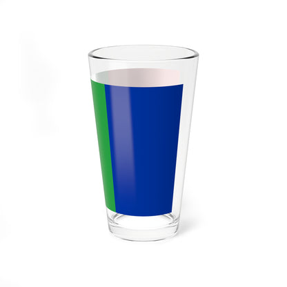 Red-green-blue flag (Armenia) Pint Glass 16oz