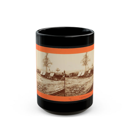 A Confederate Redoubt (U.S. Civil War) Black Coffee Mug