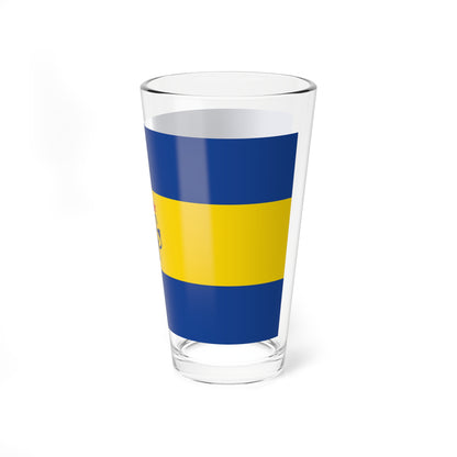 Flag of Guadalajara MX (Mexico) Pint Glass 16oz