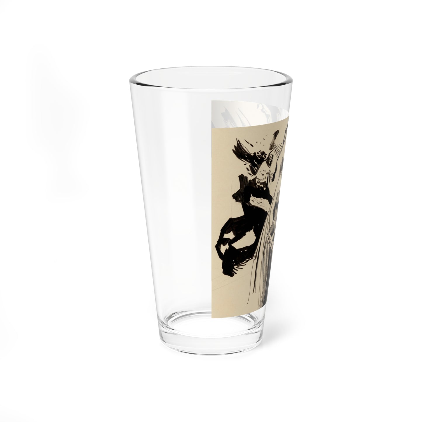 Marvel Super Heroes  Prince Namor the Sub-Mariner Episode 9 Lorelei Animation Drawing (Magazine Illustration) Pint Glass 16oz