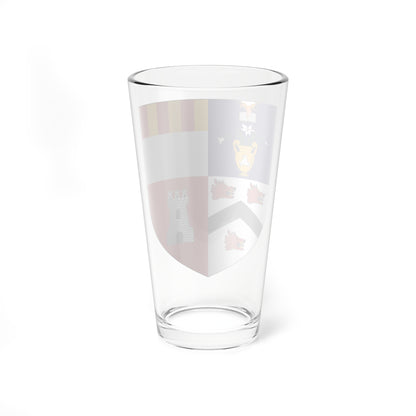 University of Aberdeen arms (Scotland) (Coat of Arms) Pint Glass 16oz