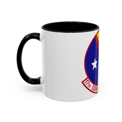 17th Communications Squadron (U.S. Air Force) Accent Coffee Mug