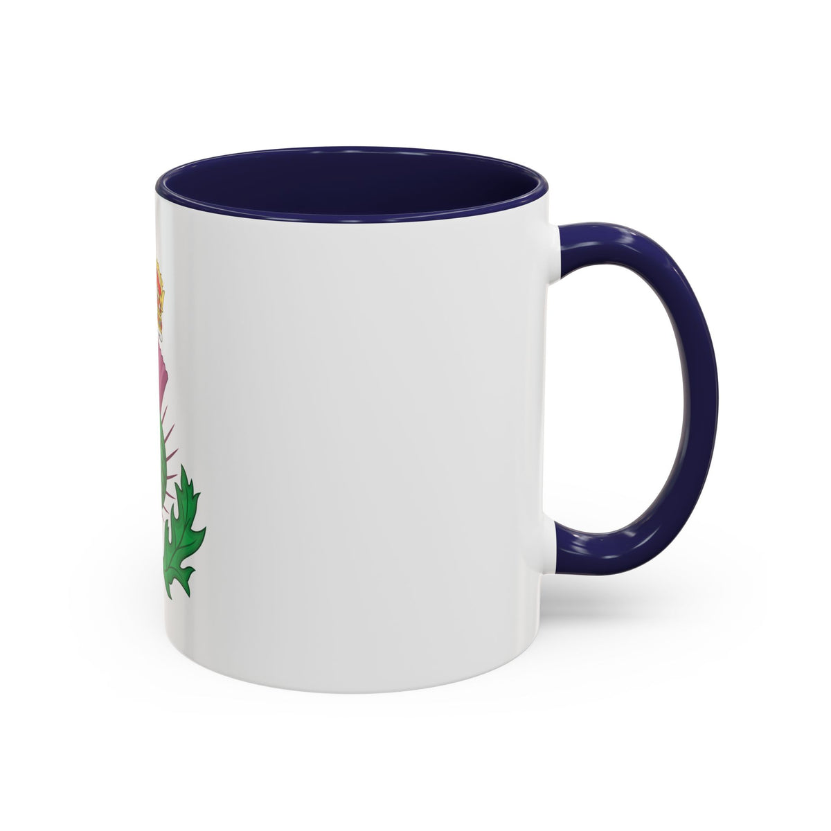 Thistle Royal Badge of Scotland - Accent Coffee Mug