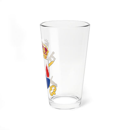 Länsrätten i Västmanlands län vapen (Sweden) (Coat of Arms) Pint Glass 16oz