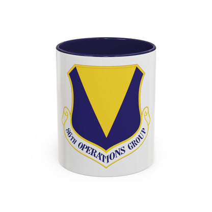 86th Operations Group (U.S. Air Force) Accent Coffee Mug