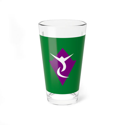 Flag of Sakae Nagano (Japan) Pint Glass 16oz