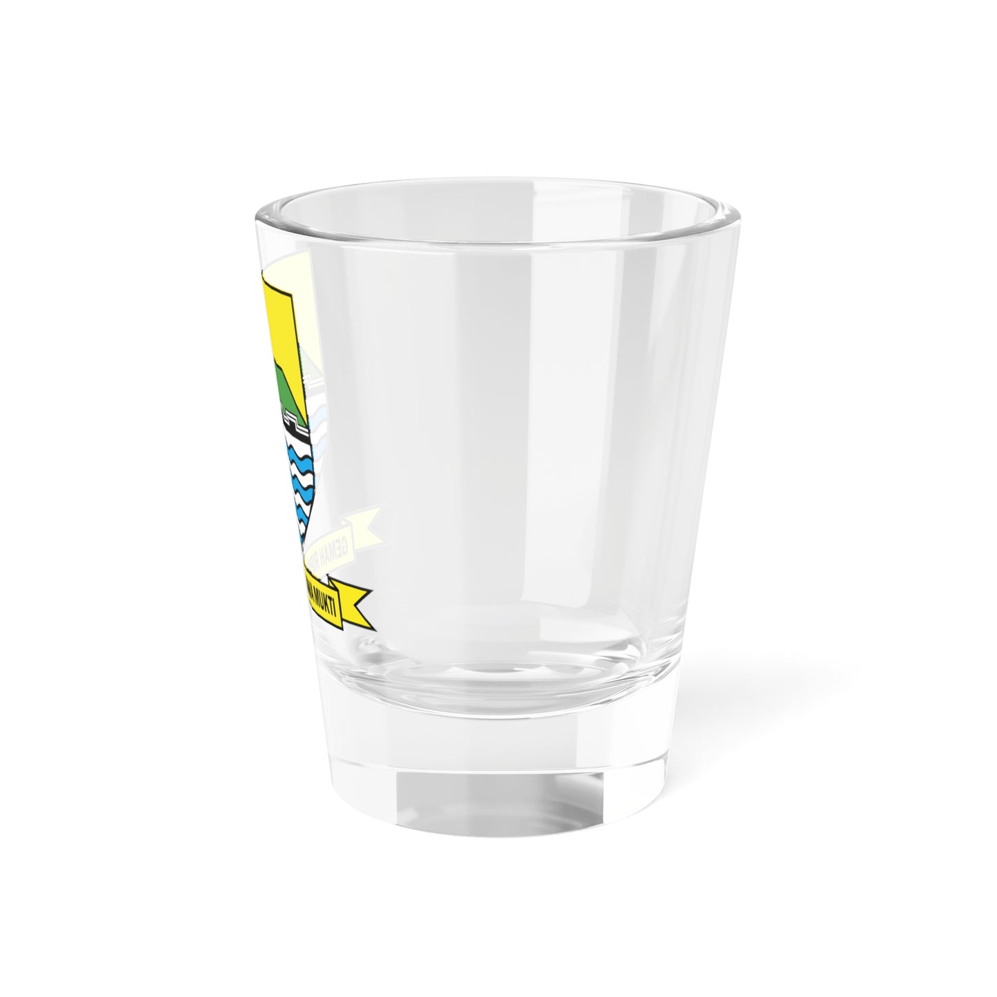 Lambang Kota Bandung (Indonesia) (Coat of Arms) Shot Glass 1.5oz