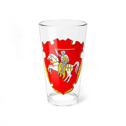Coat of Arms of Viciebsk Voivodeship (Belarus) (Coat of Arms) Pint Glass 16oz