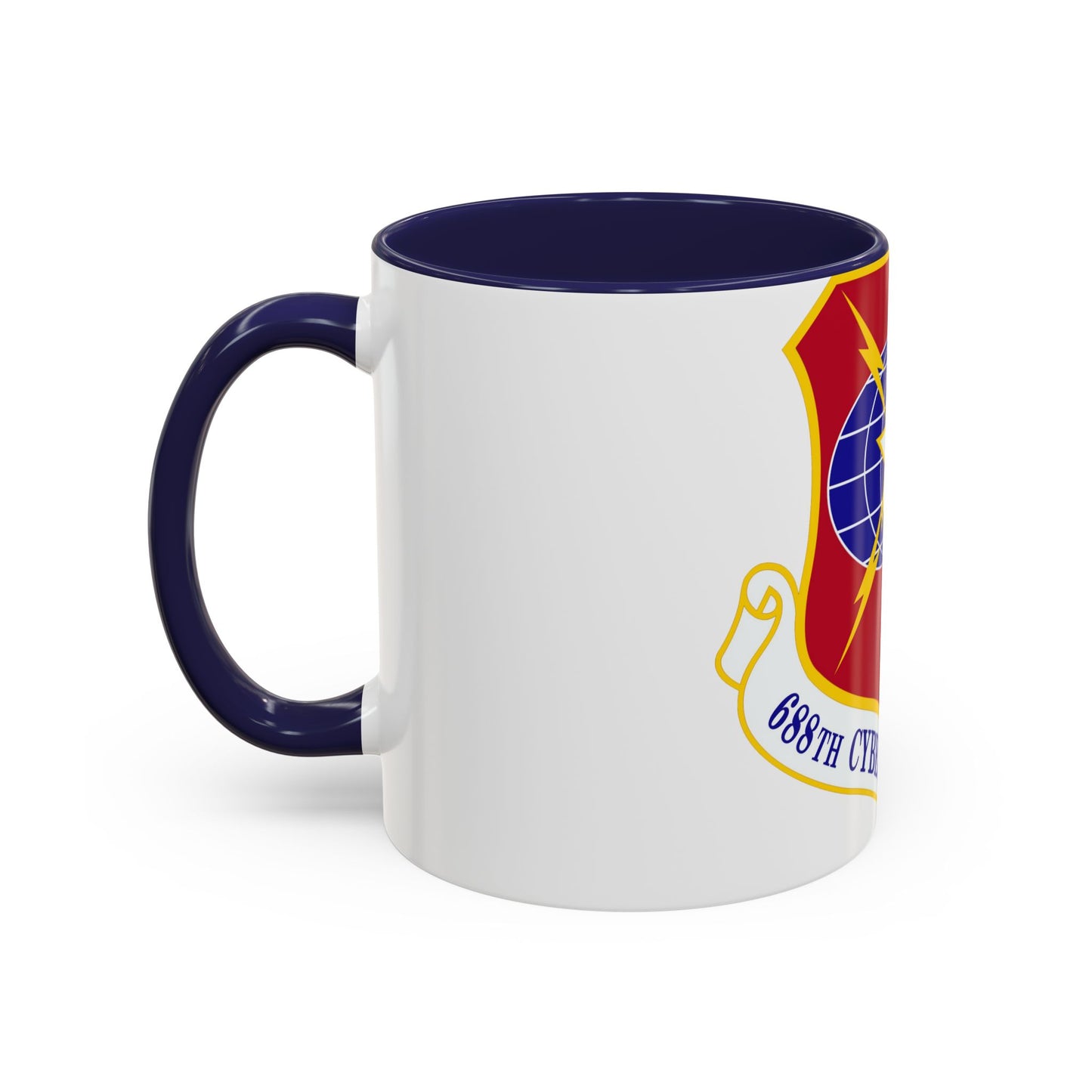 688 Cyberspace Wing ACC (U.S. Air Force) Accent Coffee Mug