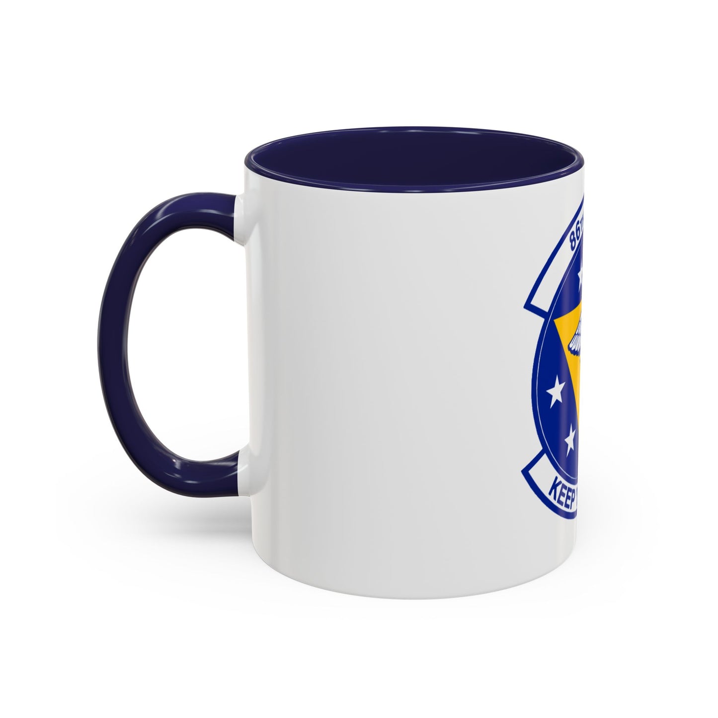 86 Aerospace Medicine Squadron USAFE (U.S. Air Force) Accent Coffee Mug