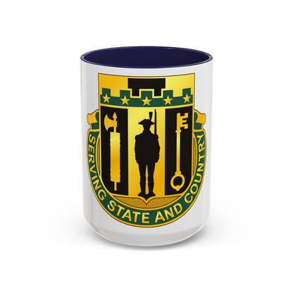 102 Military Police Battalion (U.S. Army) Accent Coffee Mug