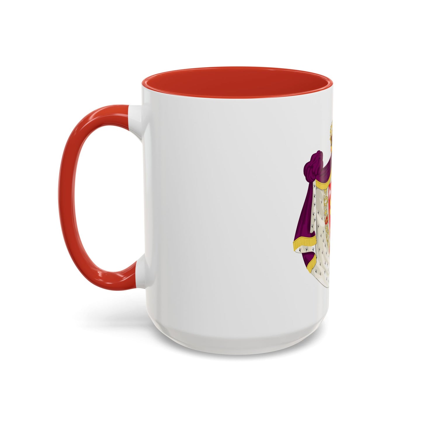 Greater royal coat of arms of Norway - Accent Coffee Mug