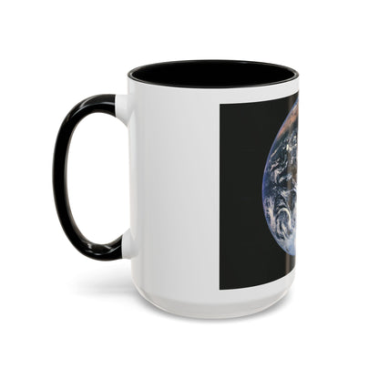 Space - Earth from Space (1973) (Map) Accent Coffee Mug