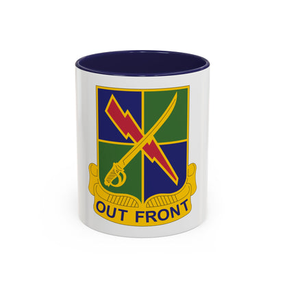 501st Military Intelligence Battalion (U.S. Army) Accent Coffee Mug