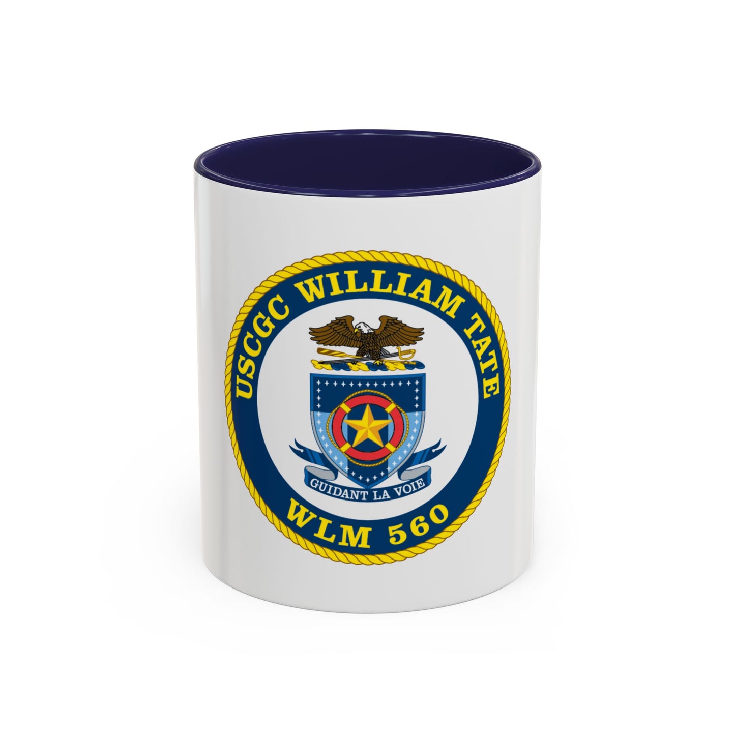 USCGC William Tate WLM 560 (U.S. Coast Guard) Accent Coffee Mug