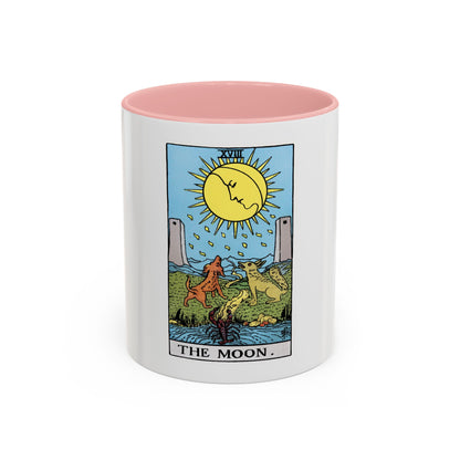 The Moon (Tarot Card) Accent Coffee Mug