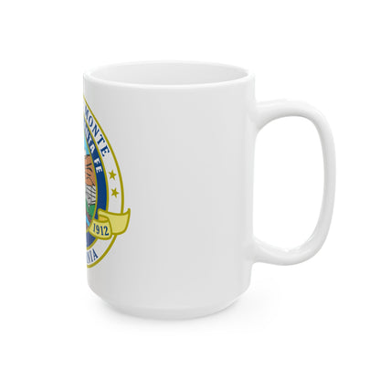 Seal of El Monte California - White Coffee Mug