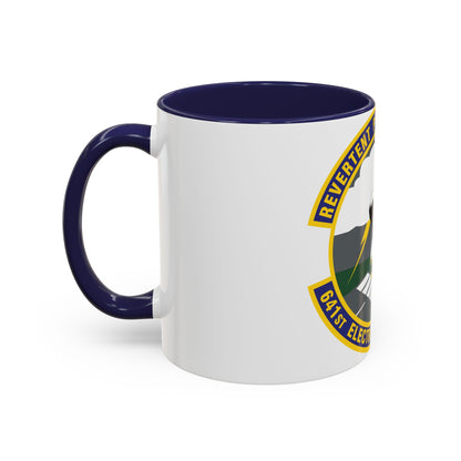 641st Electronic Systems Squadron (U.S. Air Force) Accent Coffee Mug