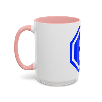 VIII Corps (U.S. Army) Accent Coffee Mug