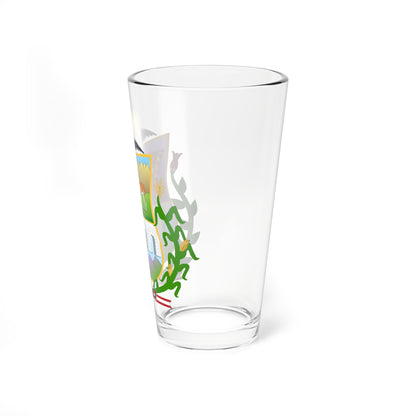 Escudo Pampamarca (Peru) (Coat of Arms) Pint Glass 16oz