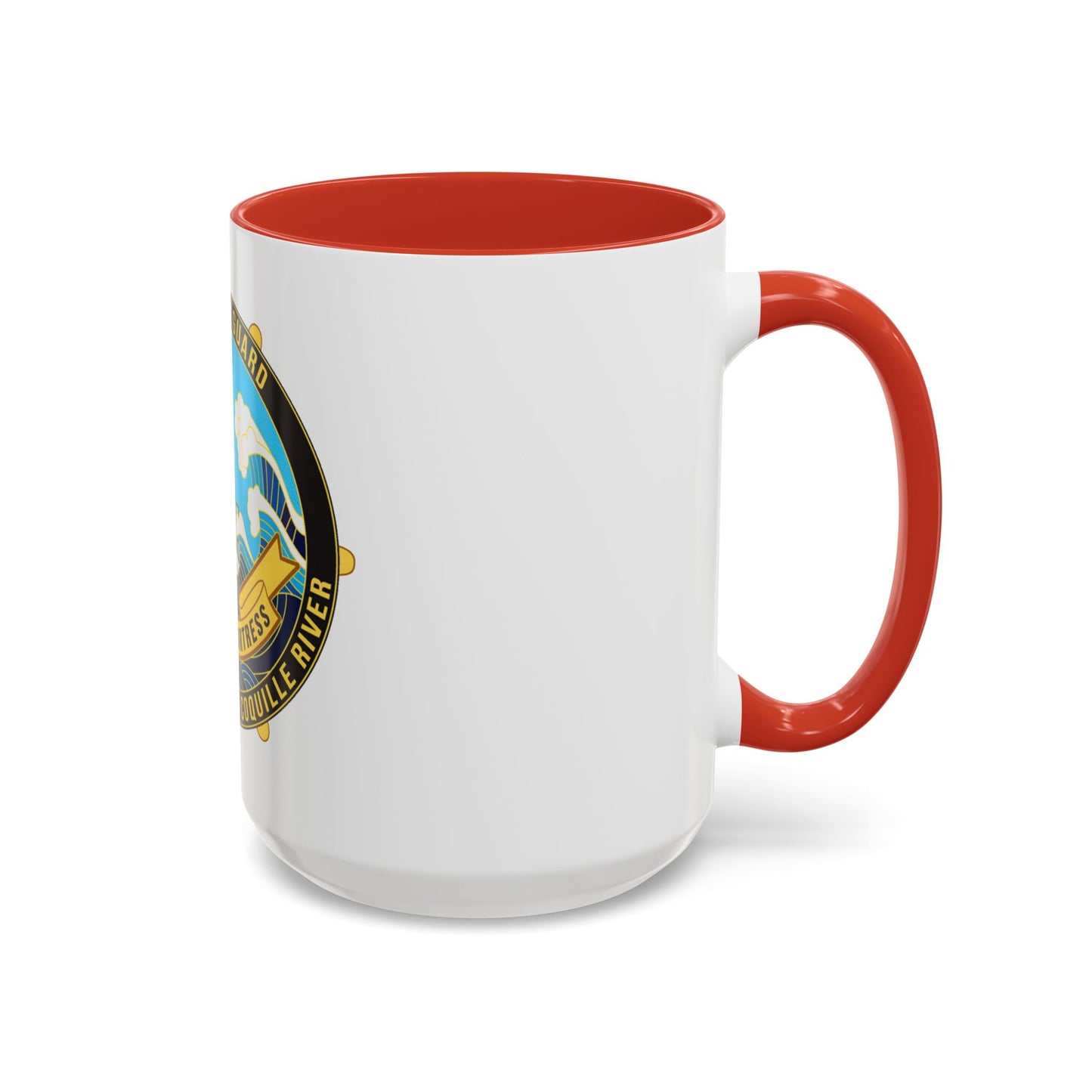 USCG Station Coos Bay (U.S. Coast Guard) Accent Coffee Mug