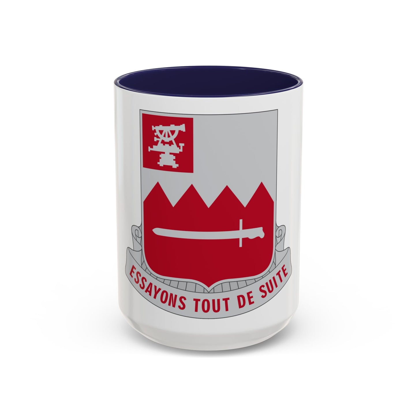 397 Engineer Battalion (U.S. Army) Accent Coffee Mug