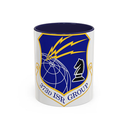 373 Intelligence Surveillance and Reconnaissance Group AFISRA (U.S. Air Force) Accent Coffee Mug