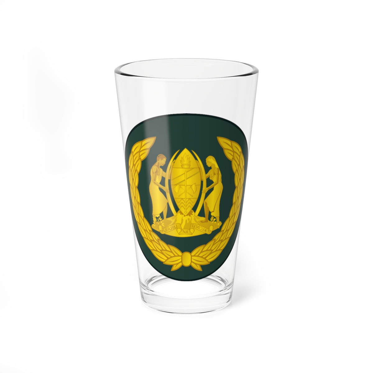 06 Tanzania Army WO1 (Tanzania) (Military Rank) Pint Glass 16oz