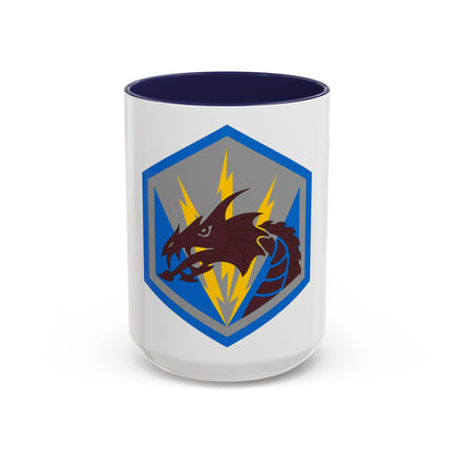 336 Military Intelligence Brigade (U.S. Army) Accent Coffee Mug