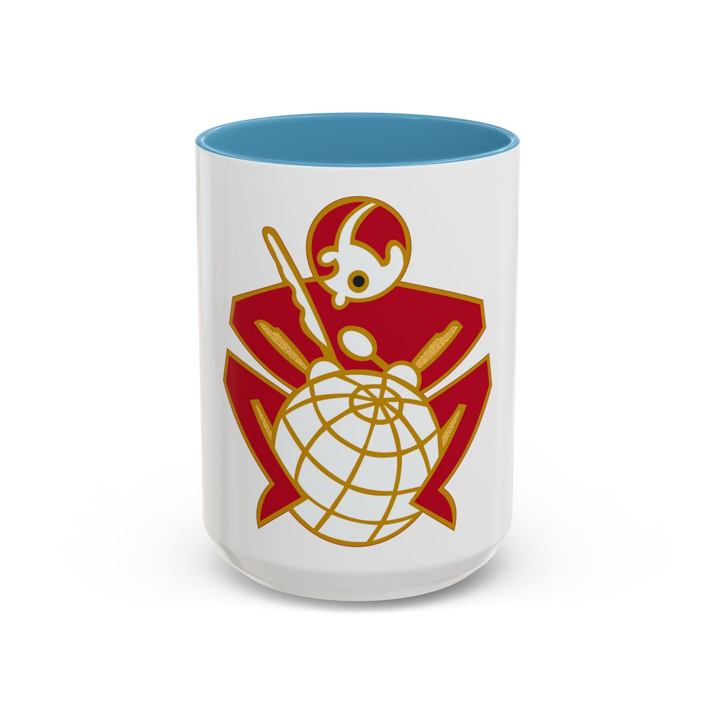 64 Engineer Battalion (U.S. Army) Accent Coffee Mug